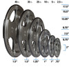 300 lb. Olympic Gray Grip Weight Set with Chrome Bar, SHIPPING INCLUDED