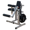 Body-Solid CAM Leg Extension Leg Curl Machine, SIlver