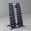 5–50 lb Rubber Coated Dumbbell Package