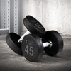 Round Rubber Coated Dumbbells