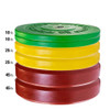 160 lb. Chicago Extreme Performance Color Bumper Plate Set