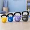 5-20 lb. Set of 4 Body-Solid Vinyl Dipped Kettlebells