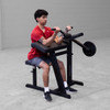Body-Solid CAM Series Bicep Tricep Machine, Black