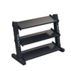 Body-Solid 3-Tier Vinyl and Neoprene Dumbbell Rack