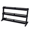 Body-Solid 60" Heavy Duty Dumbbell Rack with 3rd Tier