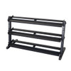 Body-Solid 60" Heavy Duty Dumbbell Rack with 3rd Tier