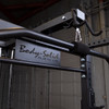 Detail of the Lat Bar on the GPR400 Power Rack with Lat