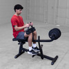 Body-Solid Seated Calf Raise Machine, Black