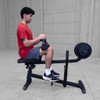 Body-Solid Seated Calf Raise Machine, Black
