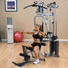 Seated Cable Press on the P2X Home Gym