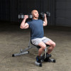 Powerline Adjustable Bench with Leg Hold
