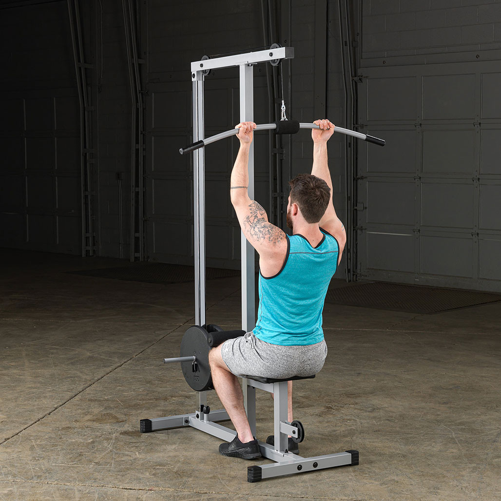 Close Grip Lat Pulldown on the Powerline Lat Machine