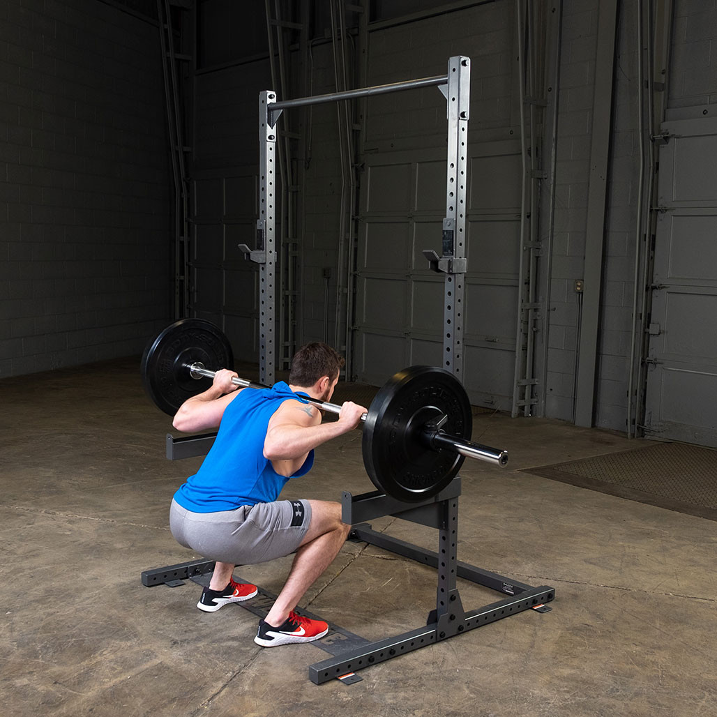 Squats on the PPR500 Half Rack