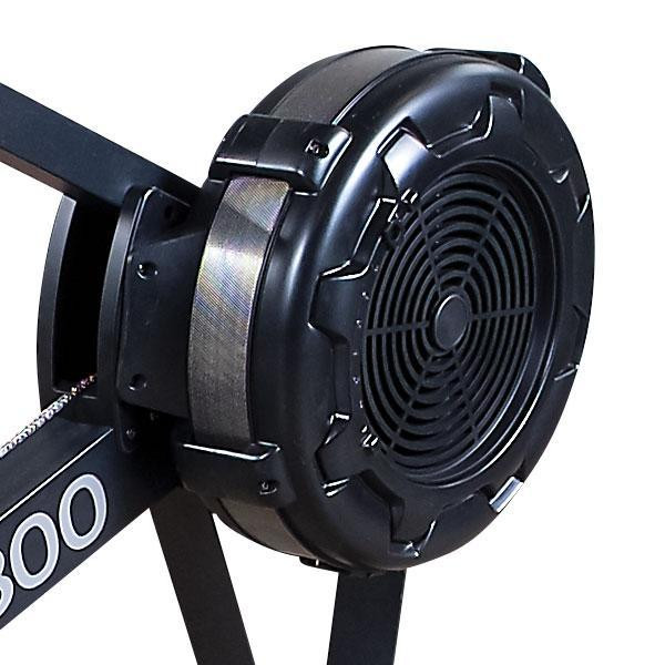 Detail of the Fan on the Endurance R300 Indoor Rower
