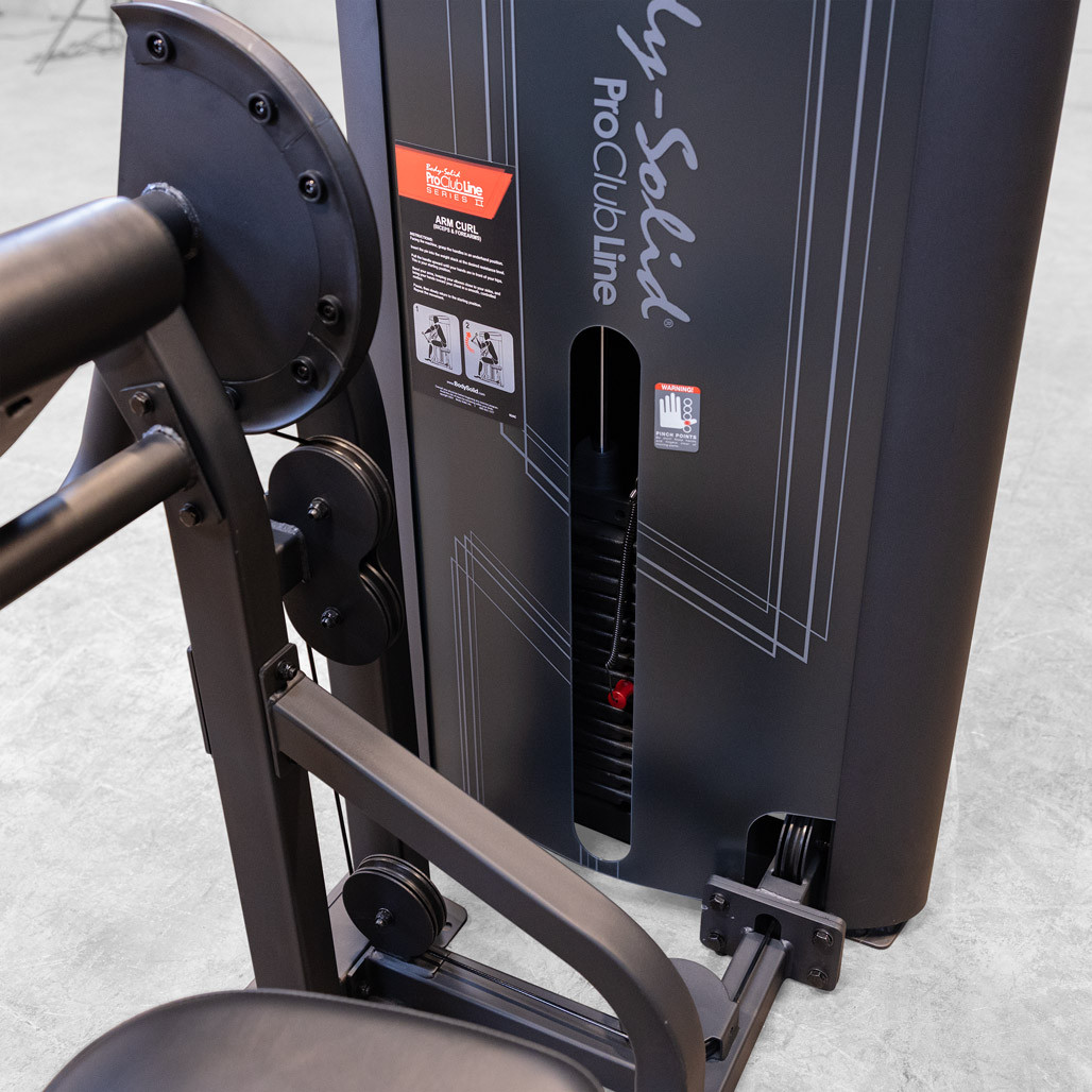 Pro ClubLine Series 2 Arm Curl 160 lb. Stack
