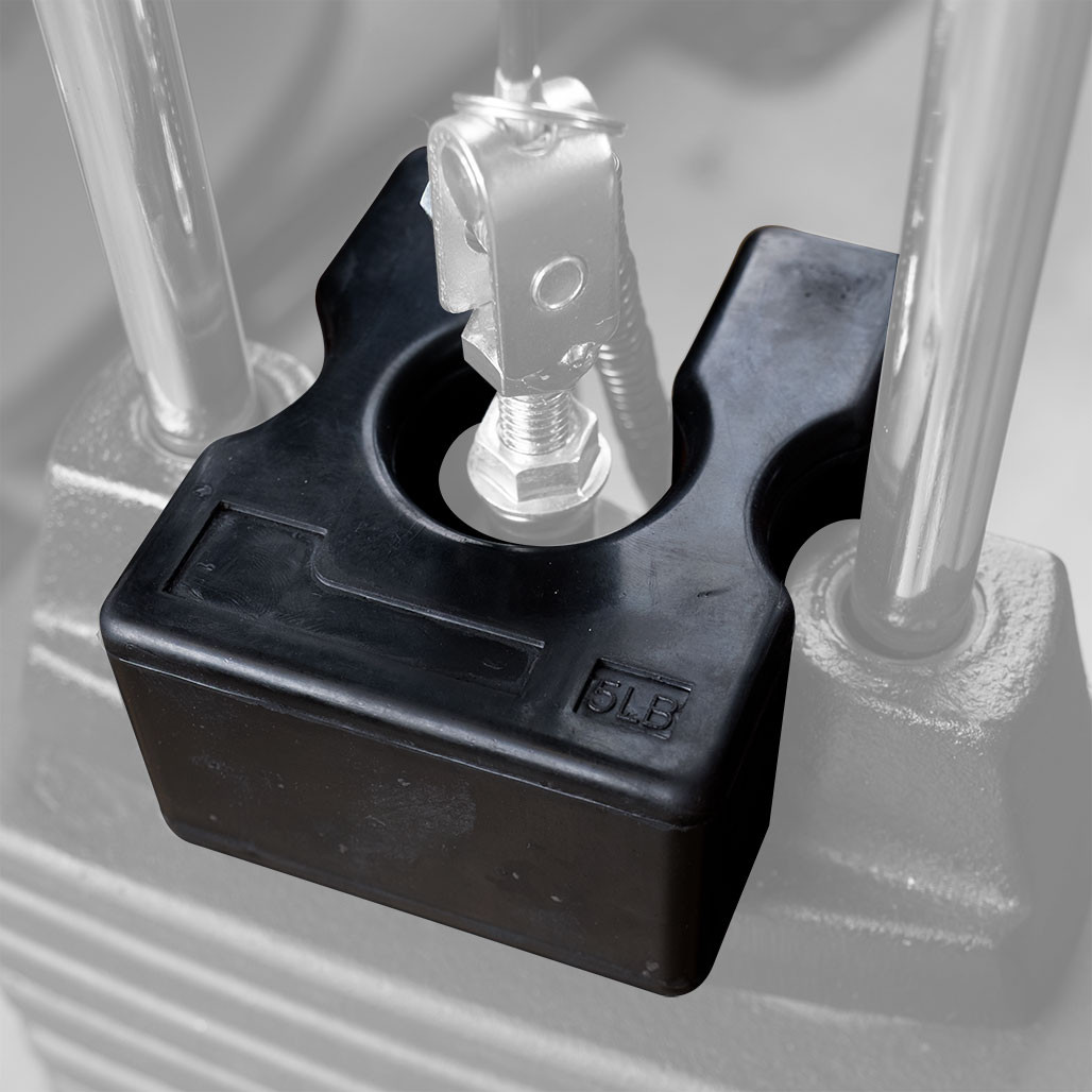 5 lb. Adapter Plate for Weight Machine Stacks