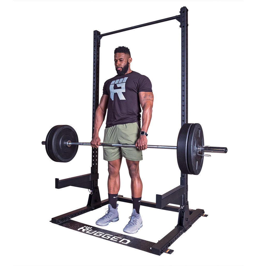 Rugged Fitness Maverick Half Rack Y120 - Power Racks