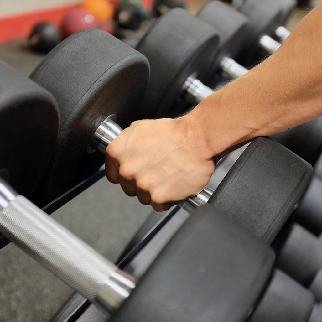 Premium Round Rubber Dumbbells