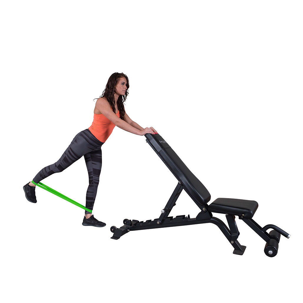Kickbacks with Body-Solid Tools Resistance Mini Bands
