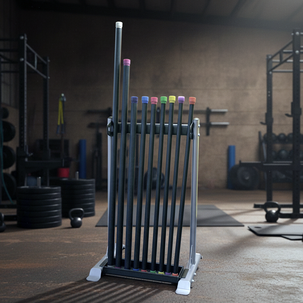 Weighted Aerobic Bars, from 4 to 36 lb.