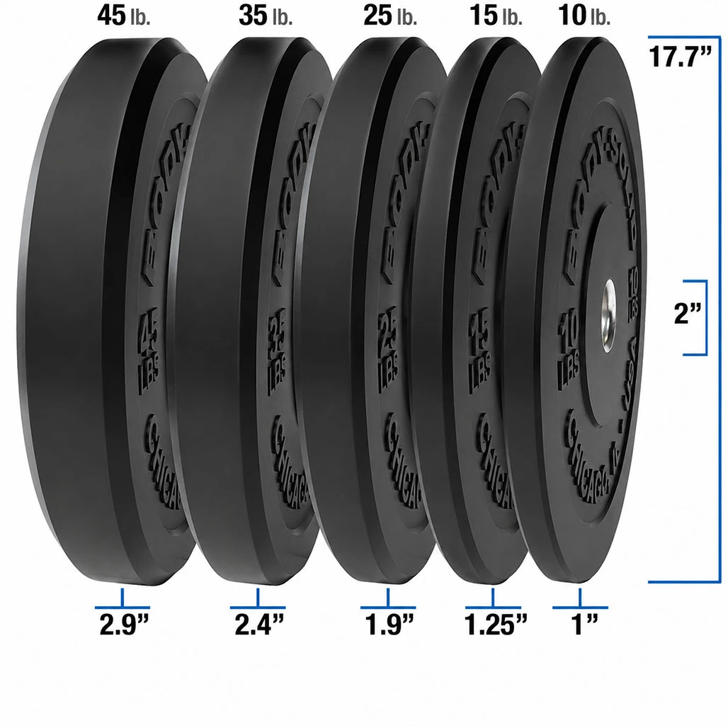 Chicago Extreme Bumper Plates, SHIPPING INCLUDED