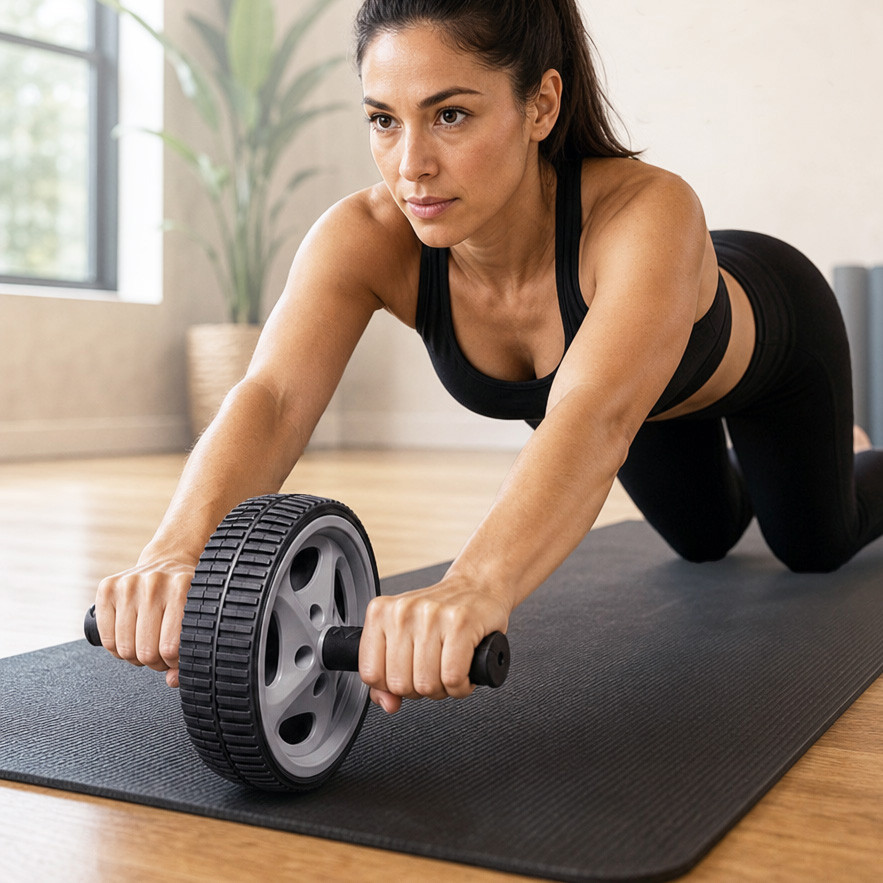 Body-Solid Core Roller Ab Wheel