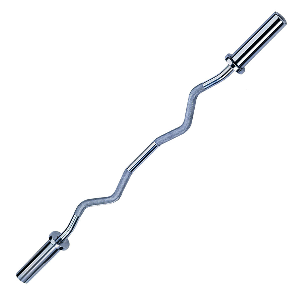 Body-Solid Chrome Olympic EZ Curl Bar