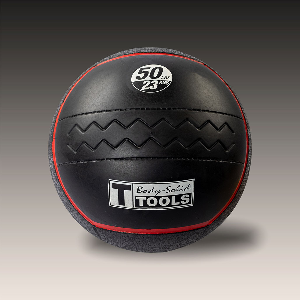 Body-Solid Tools Heavy Rubber Balls, BSTHRB50