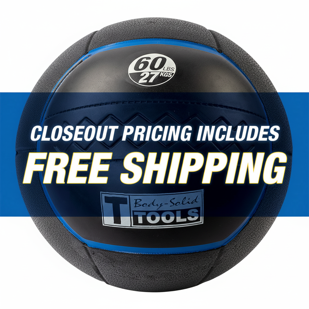 Body-Solid Tools Heavy Rubber Balls