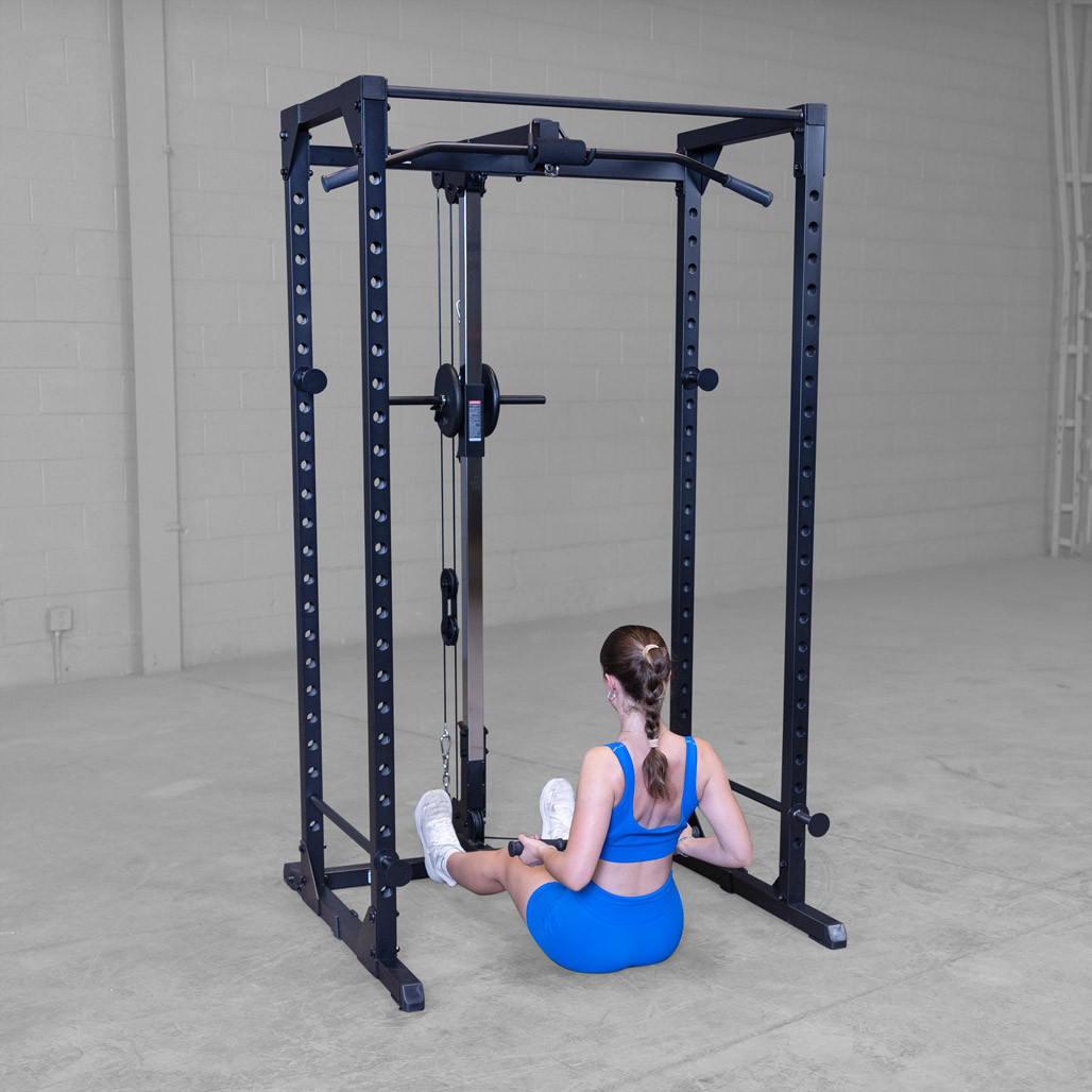Best Fitness Power Rack Lat Attachment