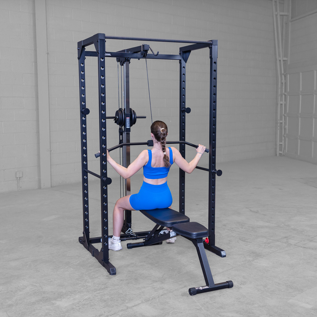 Best Fitness Power Rack Lat Attachment - Thumbnail 5