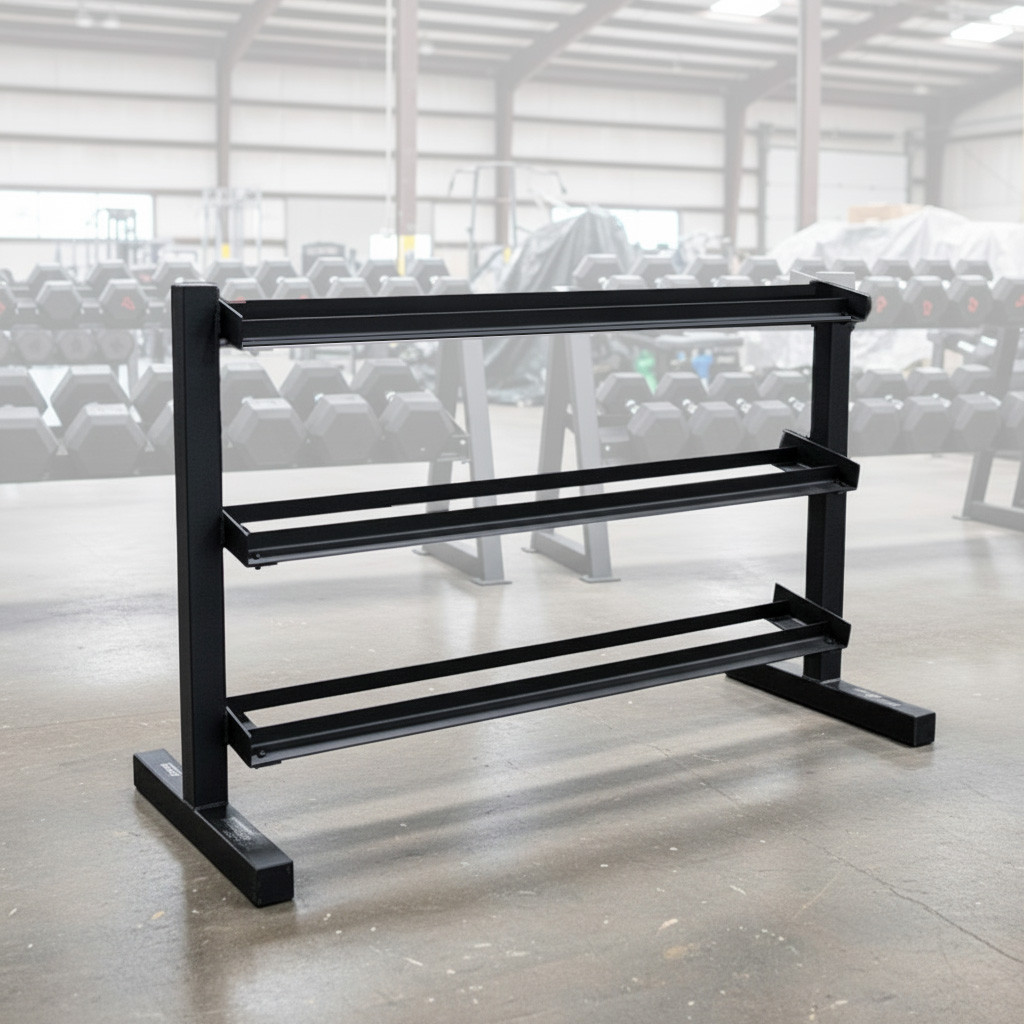 Best Fitness 3-Tier Dumbbell Rack
