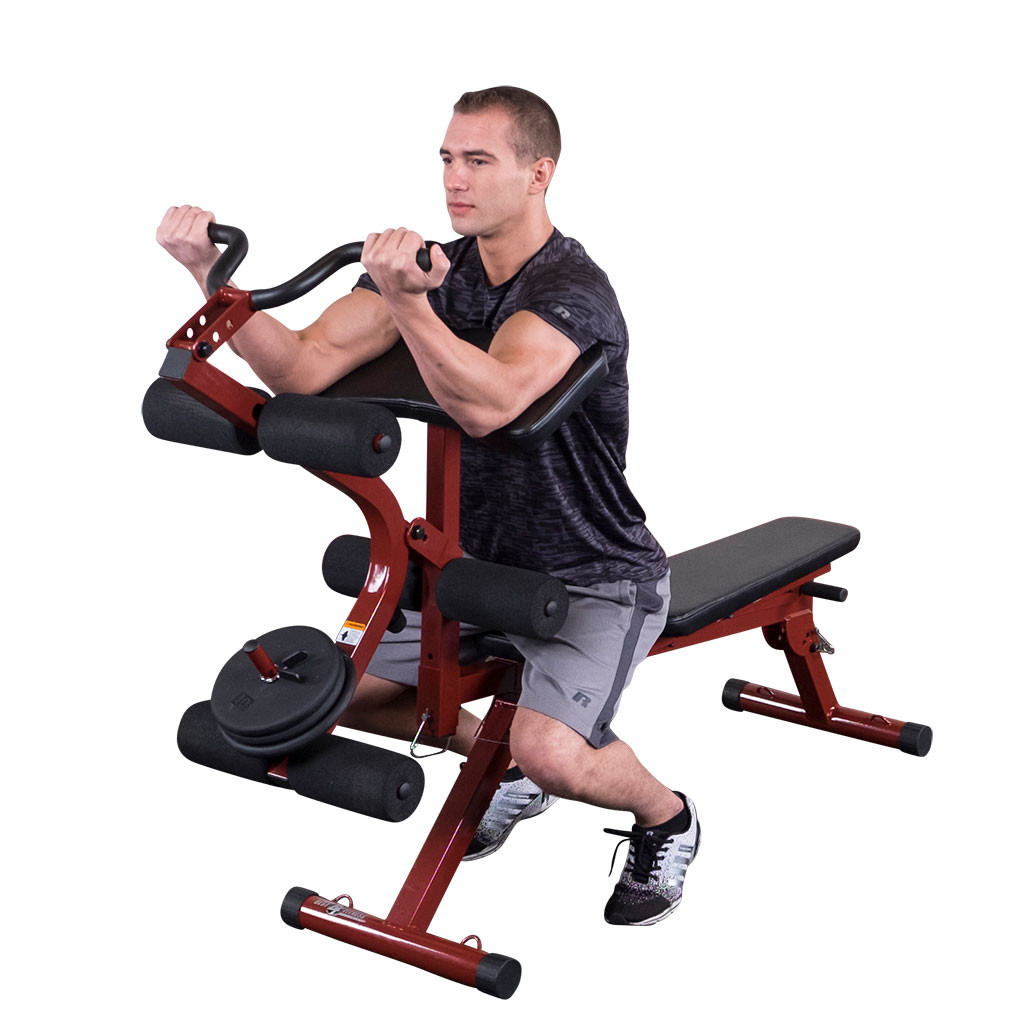 Leg Extension York Olympic Bench Press Leg Curl York Fitness B530