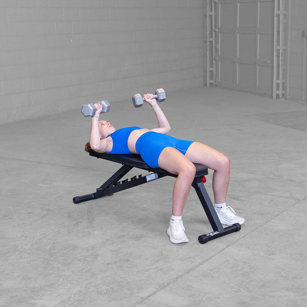 Best Fitness Adjustable Weight Bench BFFID25B - Weight Benches