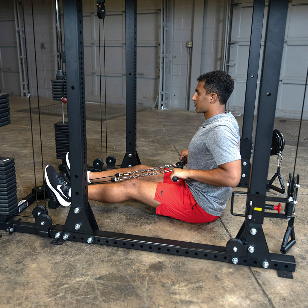 Body-Solid Elite Power Rack Functional Trainer Package