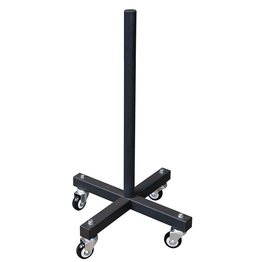 Body-Solid Mobile Vertical Bumper Plate Tree GWT86 - Storage Racks