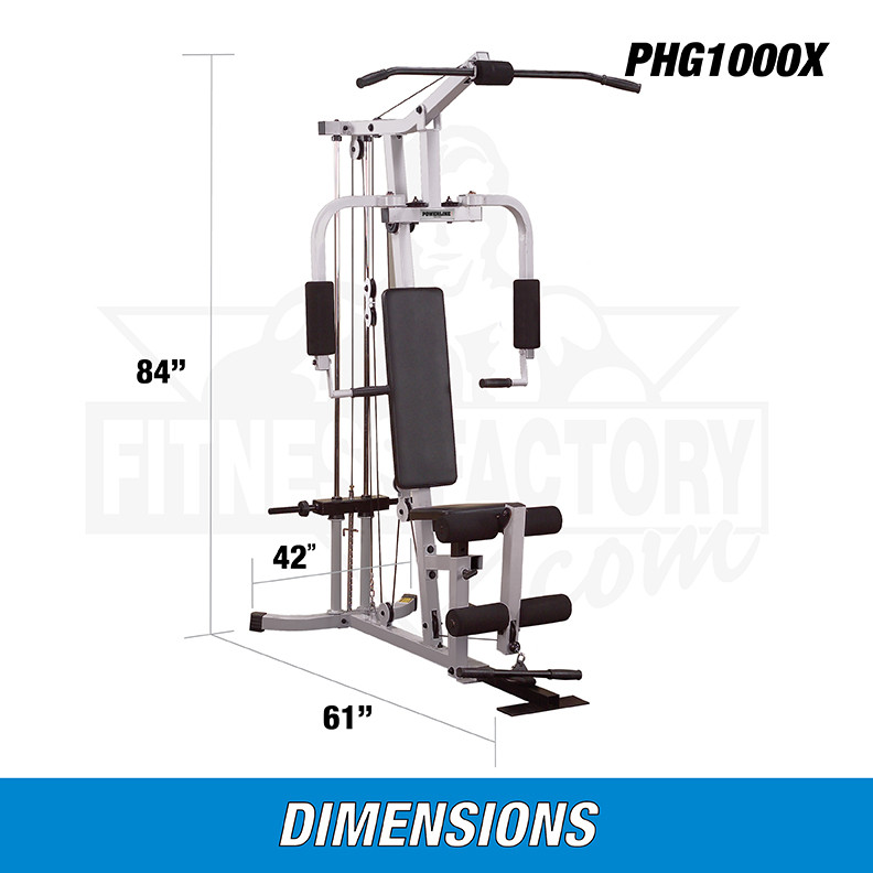 Powerline Plate Load Gym PHG1000X - Multi-Station Gyms