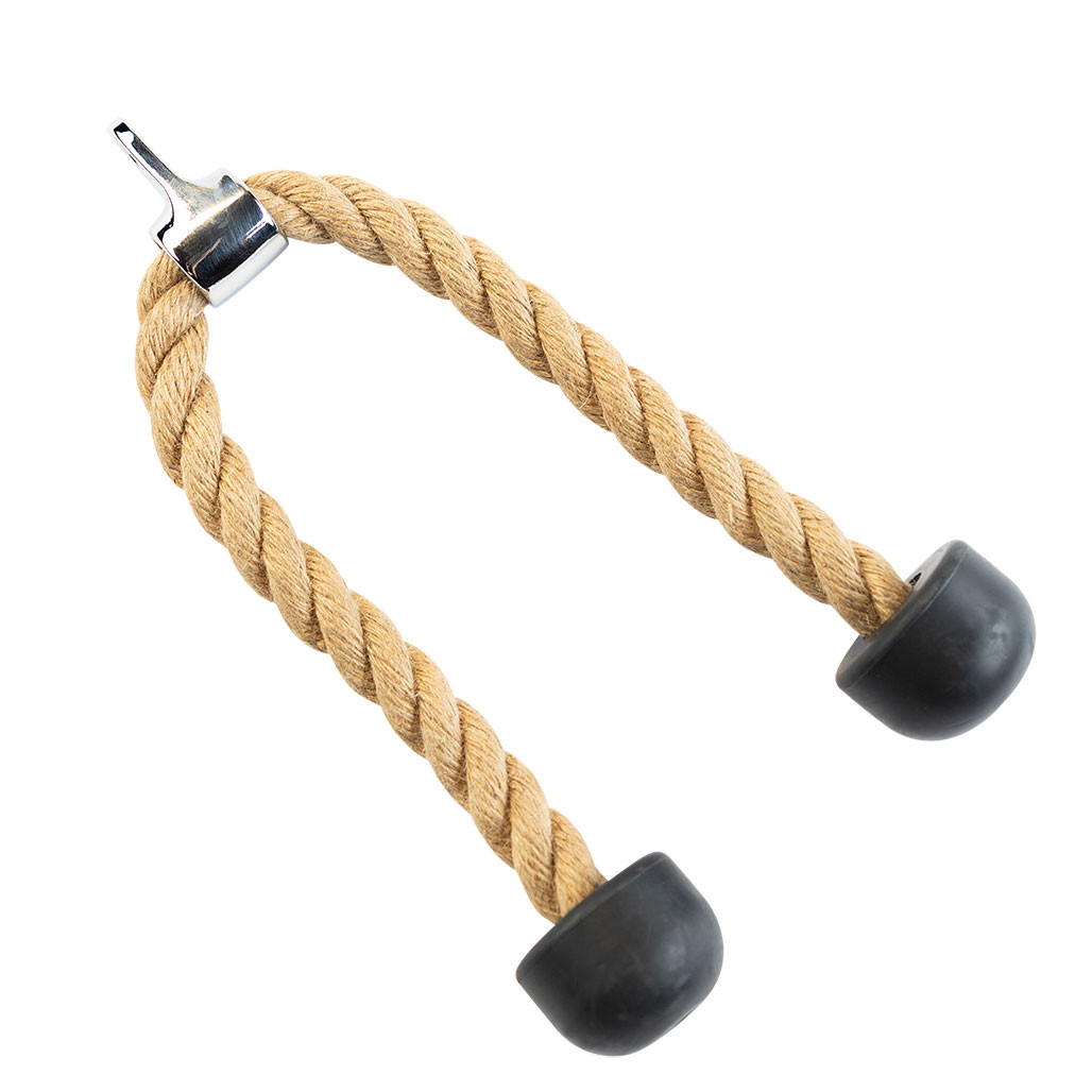 Natural Fiber Triceps Rope | Classic Feel | FitnessFactory.com