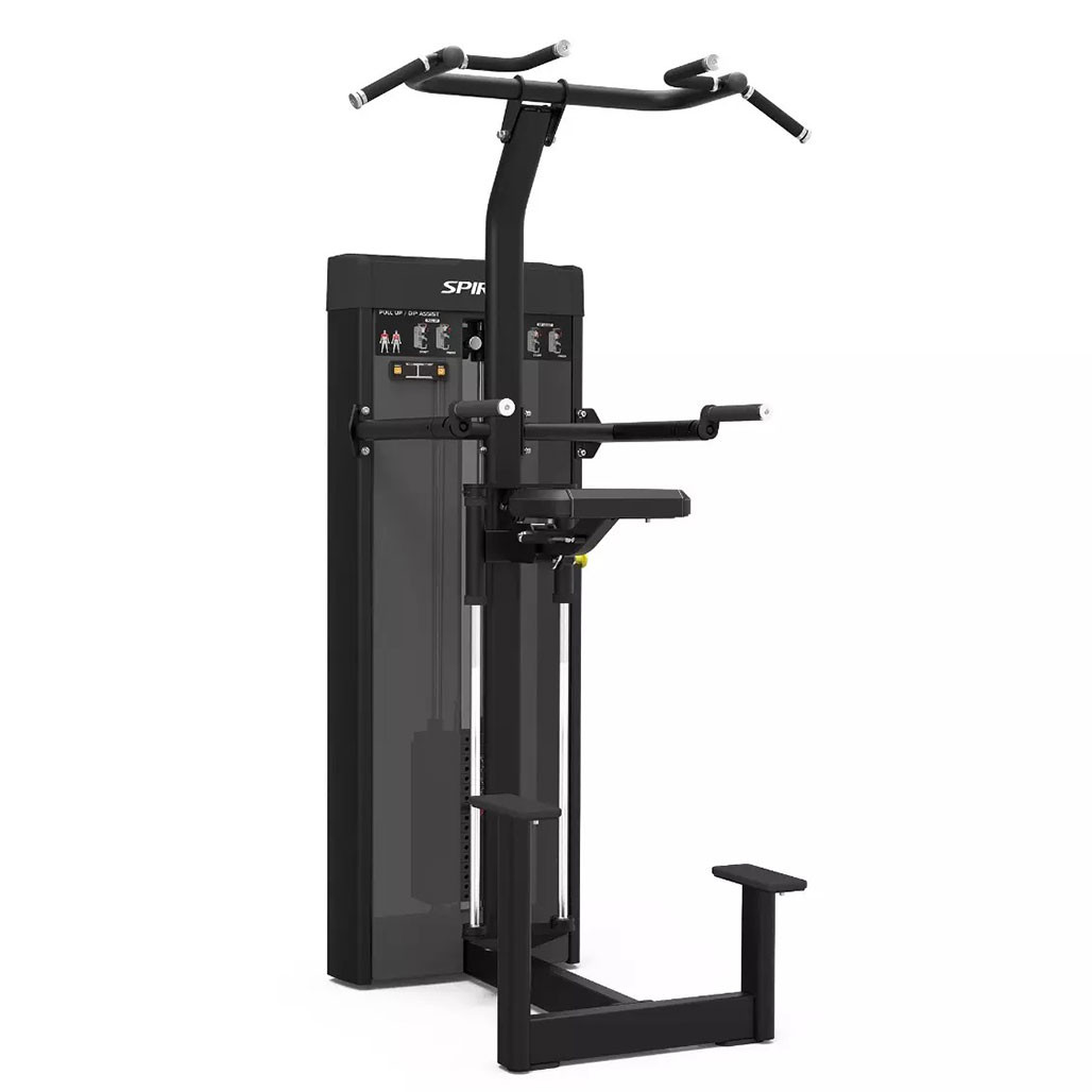 Spirit Commercial Assisted Pull Up and Dip Machine SPTCSD-PUDA