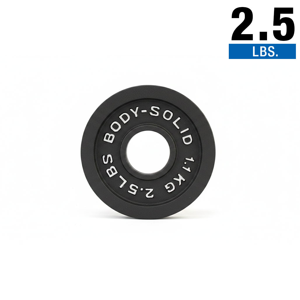 2.5 lb. Single Cast Iron Olympic Plate