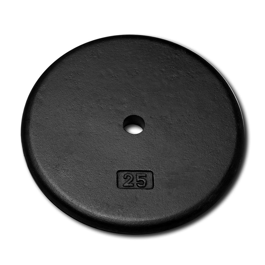 25 lb. Body-Solid Cast Iron Standard Plate