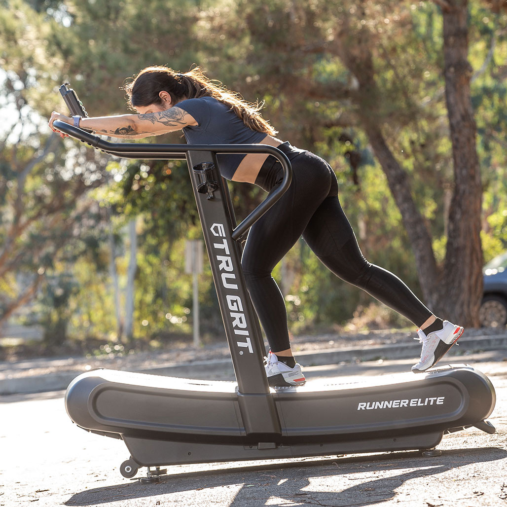 Tru Grit Runner Elite Curved Manual Treadmill