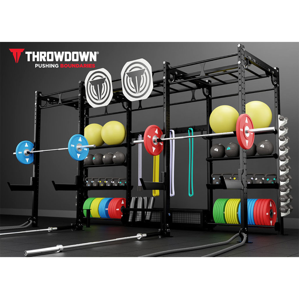 FIGHTING ウェイトスタンドセット Throwdown 4x14 Standard XTC Rig - Power Racks