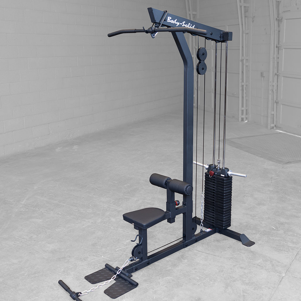 Body-Solid GLM85B Lat Machine with Weight Stack
