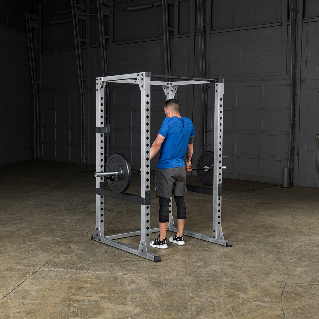 Shrugs on the GPR378 Power Rack