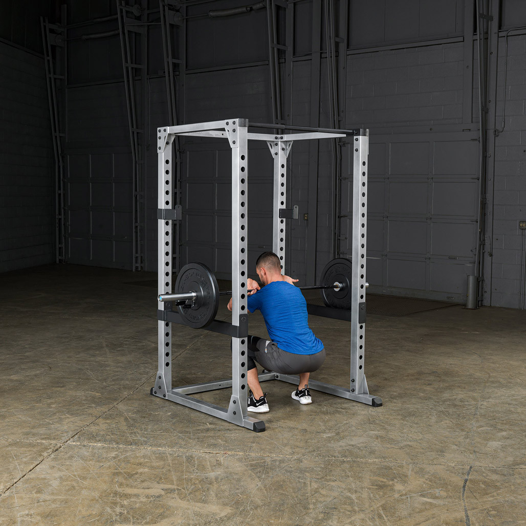 Front Squats on the GPR378 Power Rack