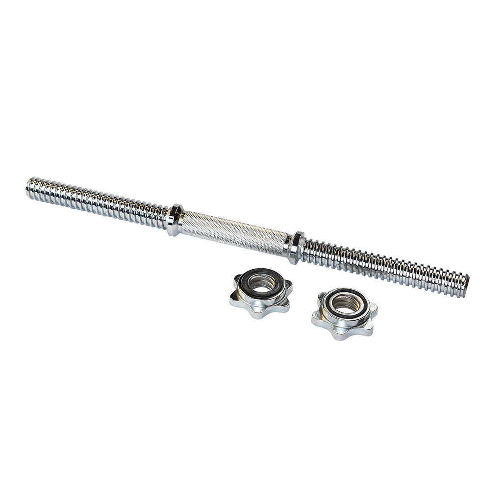 5-50 lb. Adjustable Dumbbell Set with Threaded  Handles