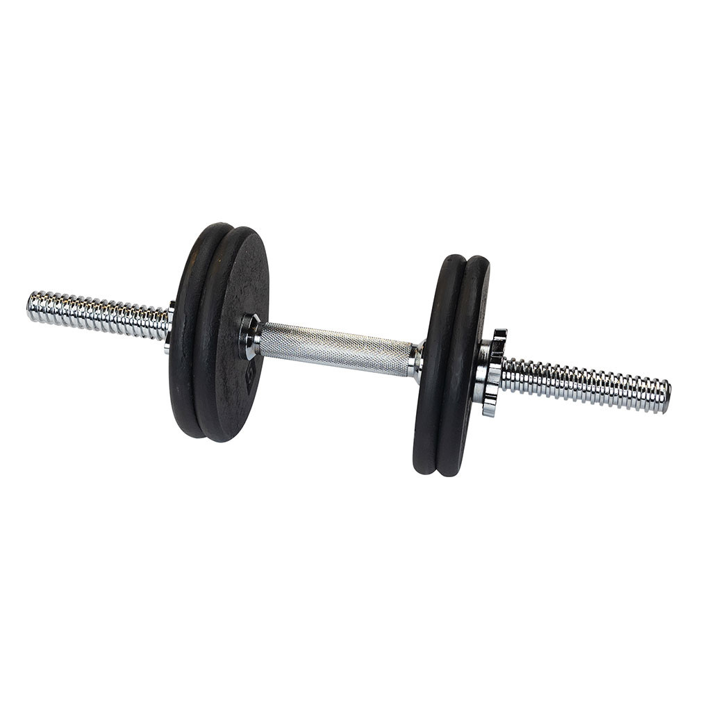 5-50 lb. Adjustable Dumbbell Set with Threaded  Handles