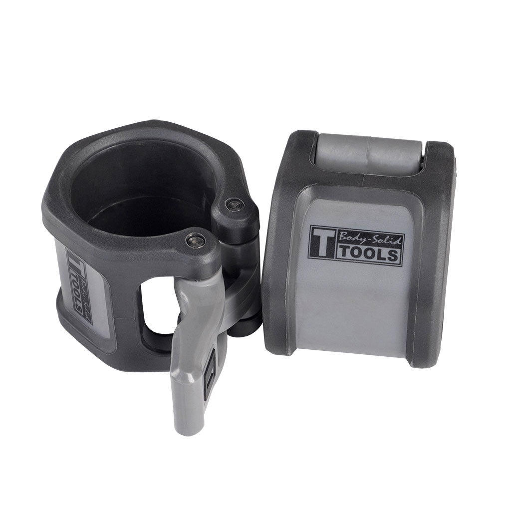 Body-Solid Tools Lock-Jaw Hex Barbell Collars