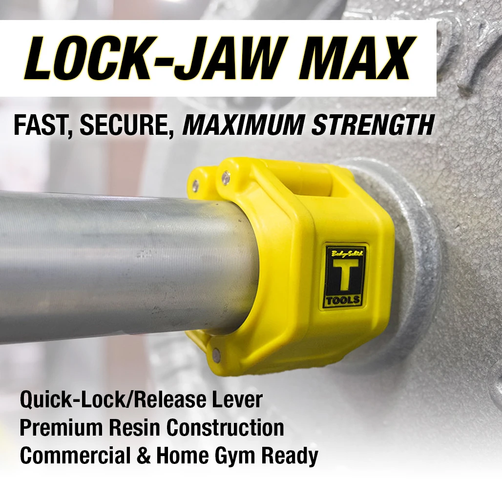 Body-Solid Lock-Jaw MAX Olympic Barbell Collars (Pair)